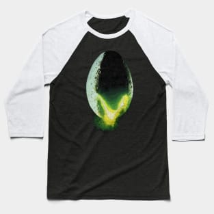 Egg Alien Cocoon Baseball T-Shirt